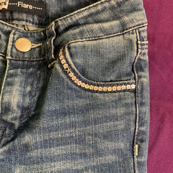 Levi's Jeans baby 18 months stars flare - Picture 3 of 8